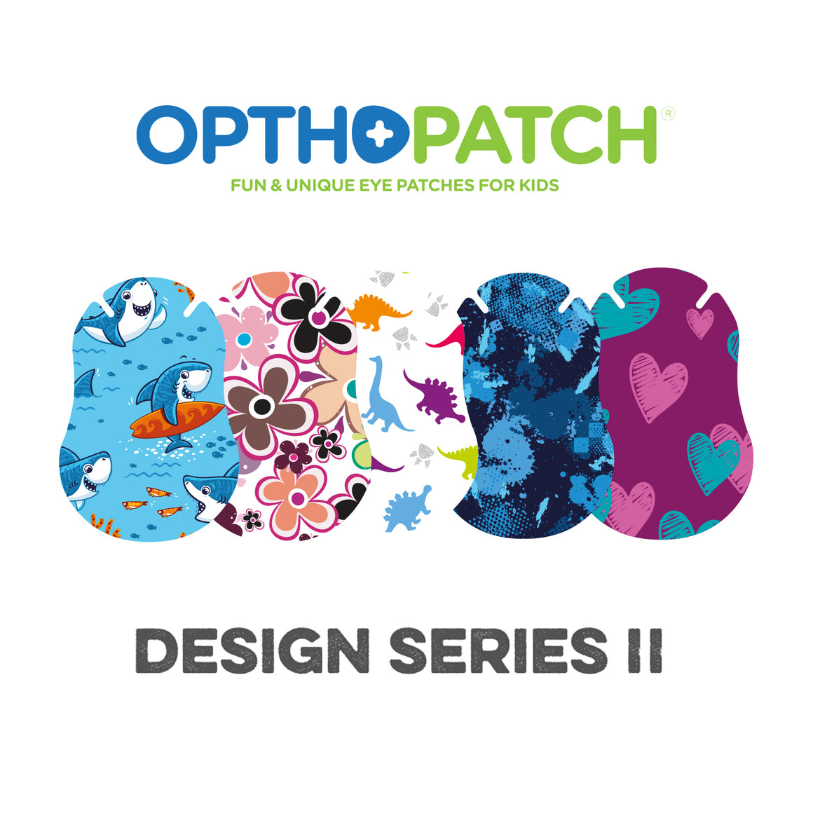 Opthopatch Extra Sensitive Adhesive Eye Patch Boys & Girls Series II (2500 pcs)