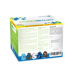 Childrens Extra Sensitive Adhesive Eye Patch Boys 70 Pack  Series II + Rewards Chart Posters