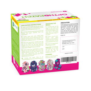 Childrens Extra Sensitive Adhesive Eye Patch Girls 40 Pack Series II + Rewards Chart Poster